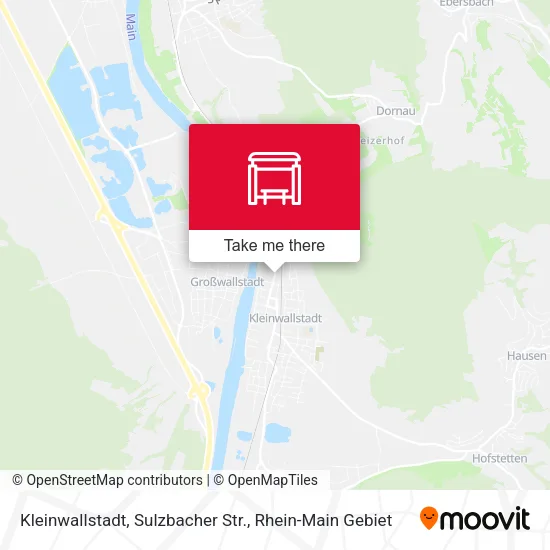 Карта Kleinwallstadt, Sulzbacher Str.
