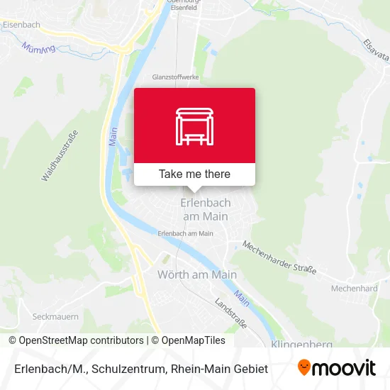 Карта Erlenbach/M., Schulzentrum