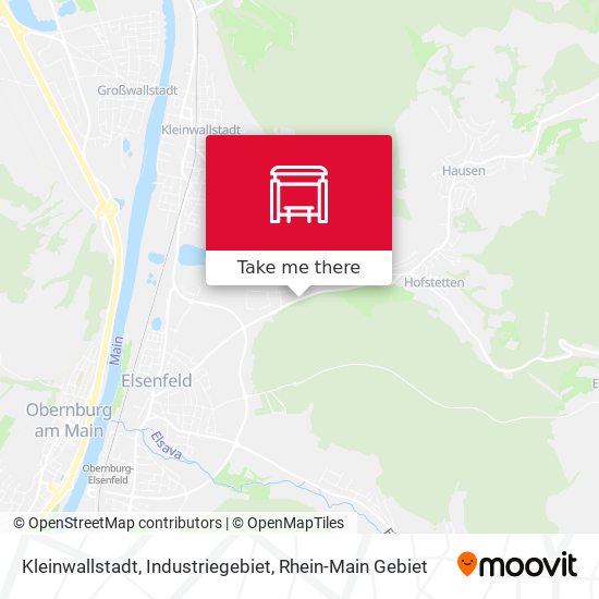 Kleinwallstadt, Industriegebiet map