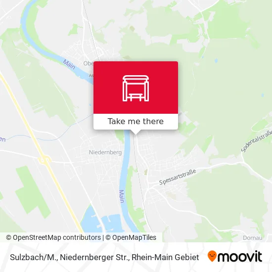 Карта Sulzbach / M., Niedernberger Str.