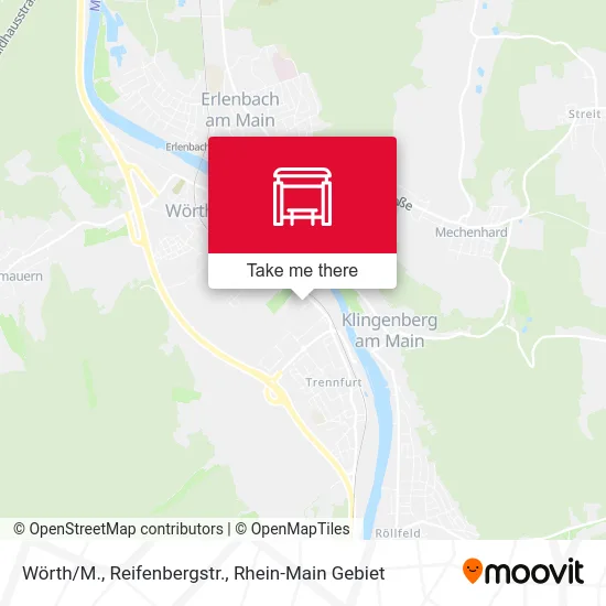 Wörth/M., Reifenbergstr. map