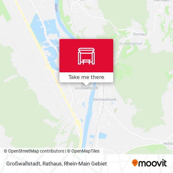 Großwallstadt, Rathaus map