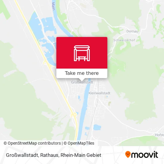 Карта Großwallstadt, Rathaus