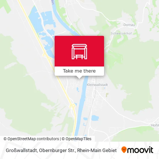 Карта Großwallstadt, Obernburger Str.