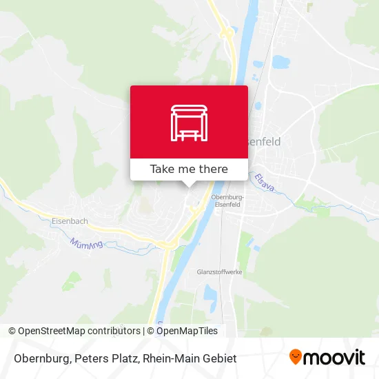 Карта Obernburg, Peters Platz