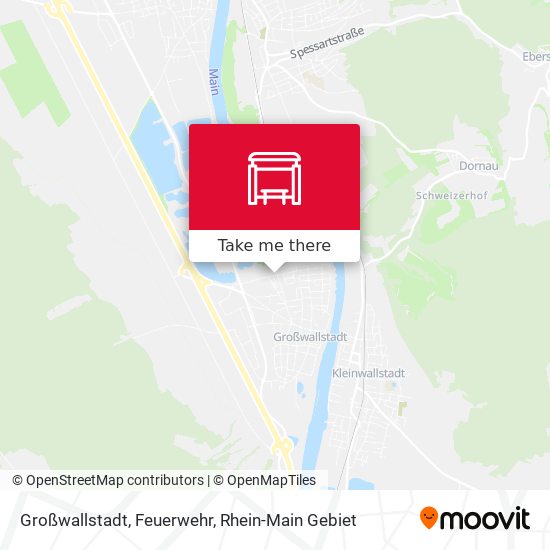 Großwallstadt, Feuerwehr map