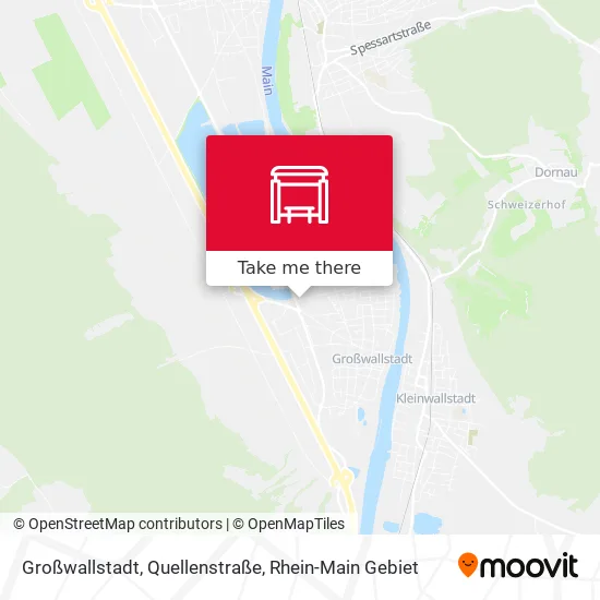 Карта Großwallstadt, Quellenstraße