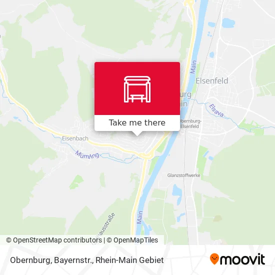 Карта Obernburg, Bayernstr.