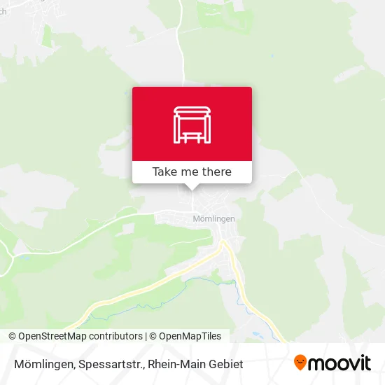 Mömlingen, Spessartstr. map