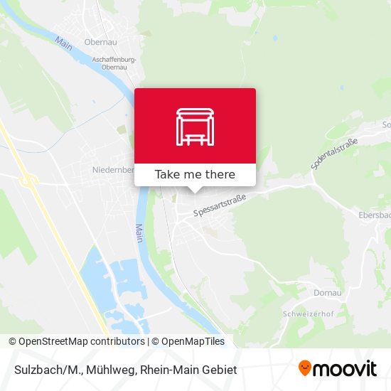 Sulzbach/M., Mühlweg map