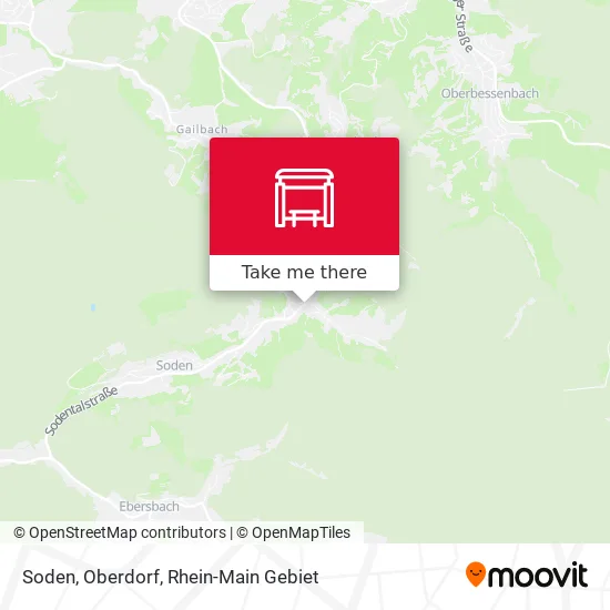 Карта Soden, Oberdorf