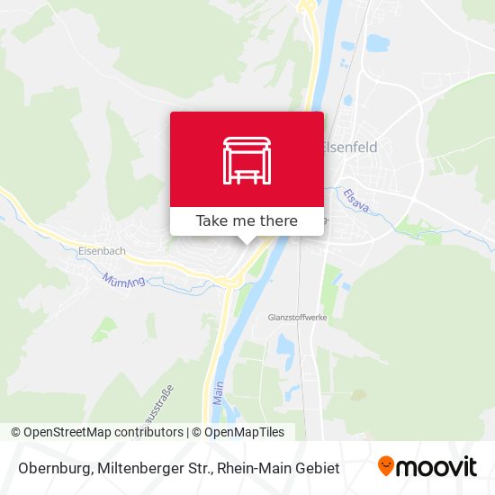 Obernburg, Miltenberger Str. map