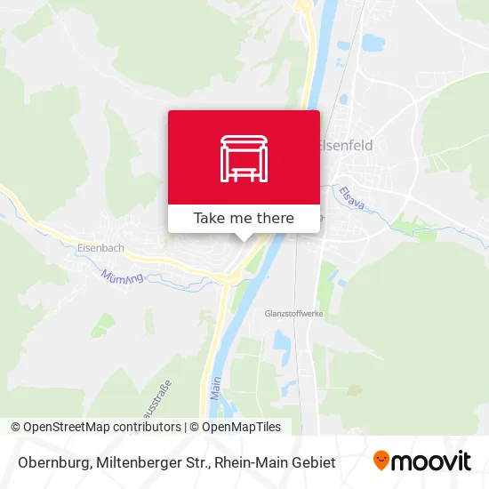 Карта Obernburg, Miltenberger Str.