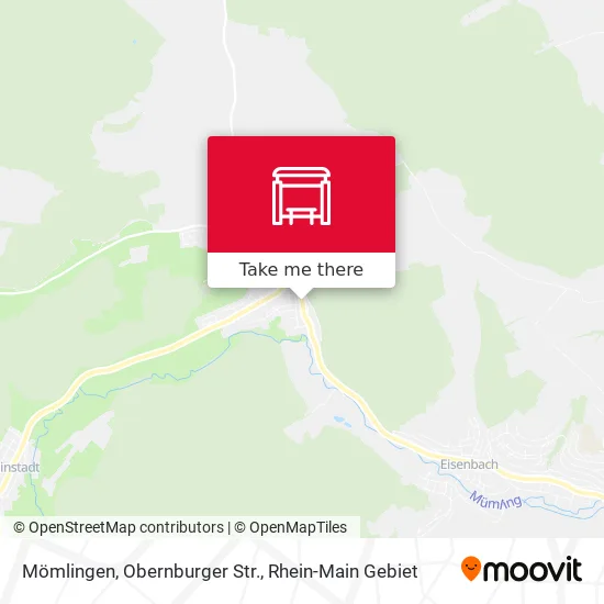 Карта Mömlingen, Obernburger Str.