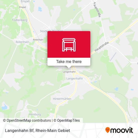 Карта Langenhahn Bf