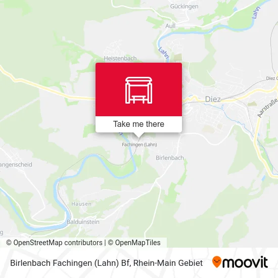 Карта Birlenbach Fachingen (Lahn) Bf