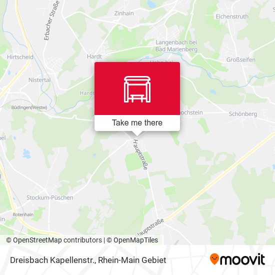 Dreisbach Kapellenstr. map