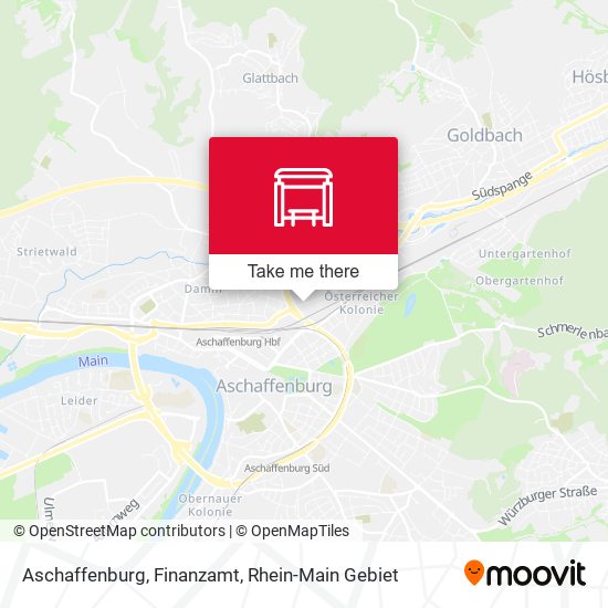 Aschaffenburg, Finanzamt map