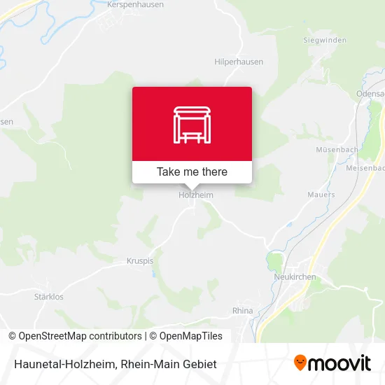 Карта Haunetal-Holzheim