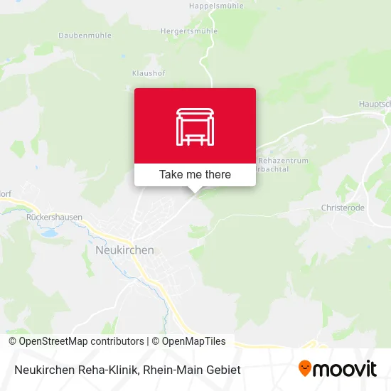 Карта Neukirchen Reha-Klinik