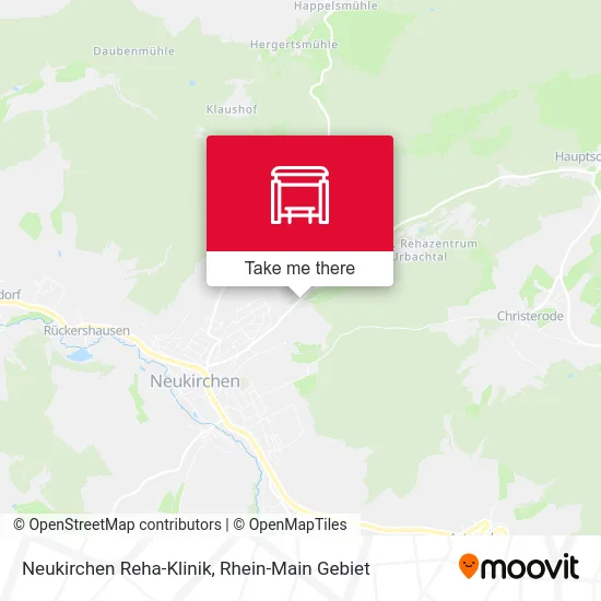 Карта Neukirchen Reha-Klinik