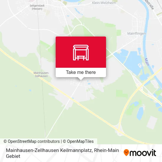 Карта Mainhausen-Zellhausen Keilmannplatz