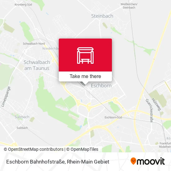 Карта Eschborn Bahnhofstraße