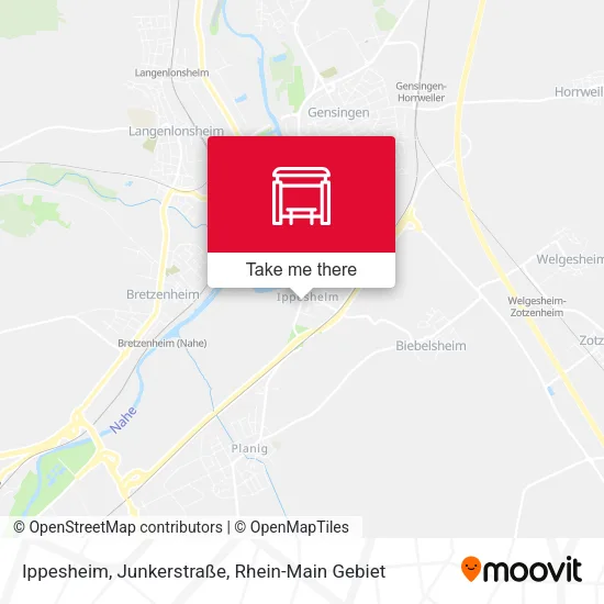 Карта Ippesheim, Junkerstraße