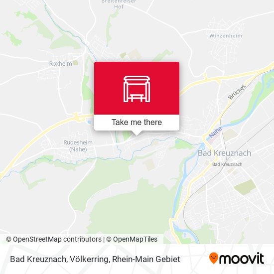 Bad Kreuznach, Völkerring map