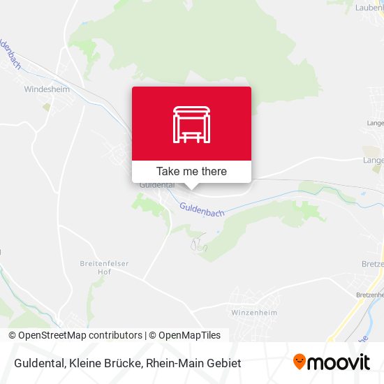 Guldental, Kleine Brücke map