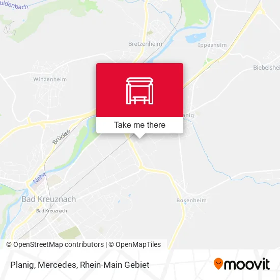 Карта Planig, Mercedes