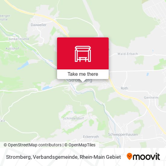 Stromberg, Verbandsgemeinde map