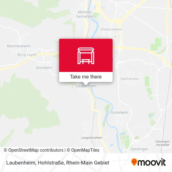 Карта Laubenheim, Hohlstraße