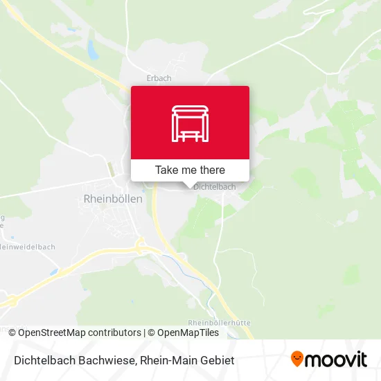 Карта Dichtelbach Bachwiese