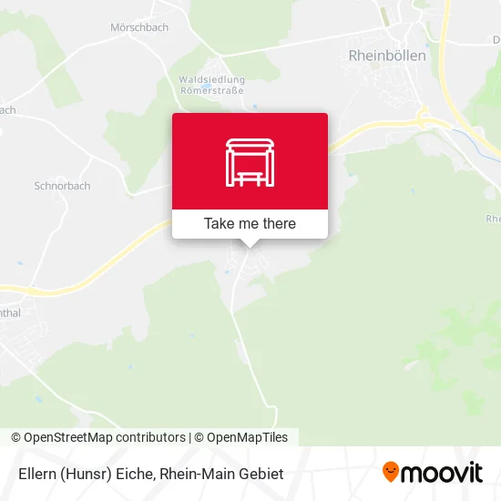 Ellern (Hunsr) Eiche map