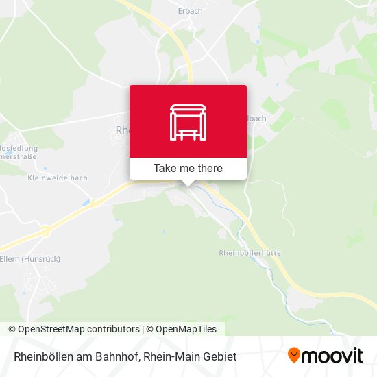 Rheinböllen am Bahnhof map
