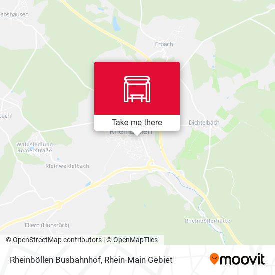 Rheinböllen Busbahnhof map