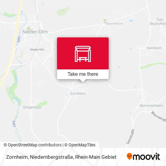 Карта Zornheim, Niedernbergstraße