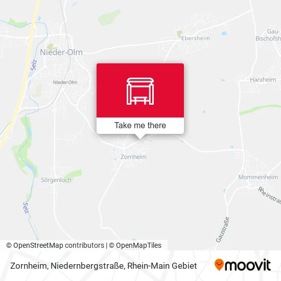 Карта Zornheim, Niedernbergstraße