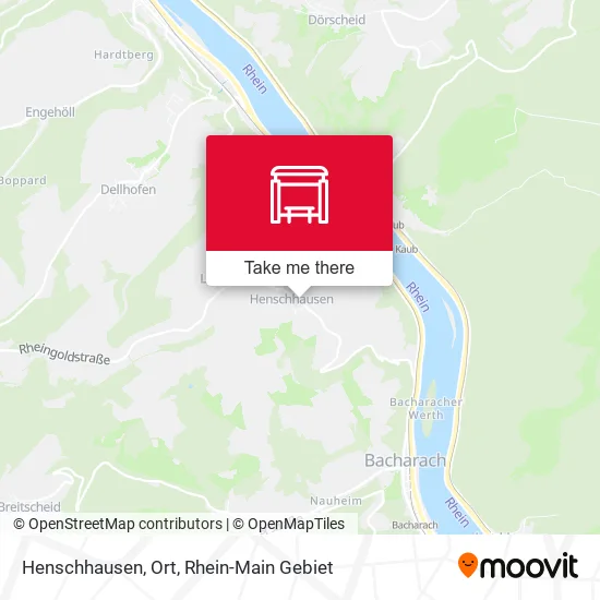 Карта Henschhausen, Ort