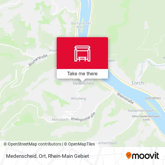 Карта Medenscheid, Ort