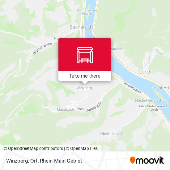Карта Winzberg, Ort