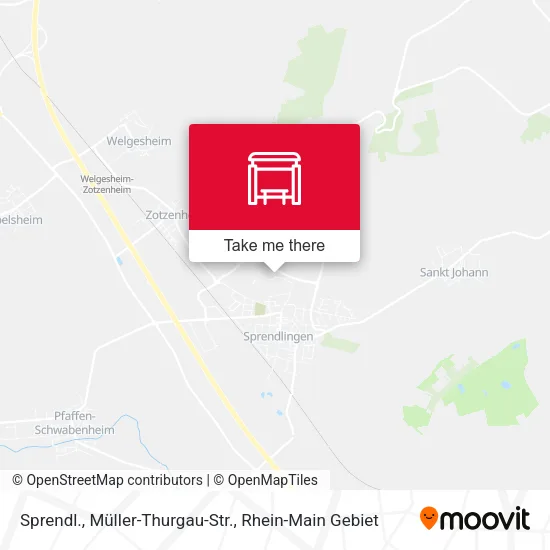 Карта Sprendl., Müller-Thurgau-Str.
