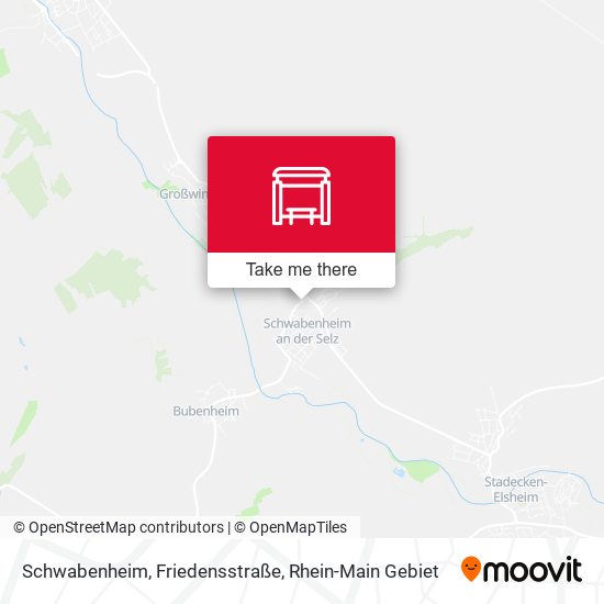 Schwabenheim, Friedensstraße map