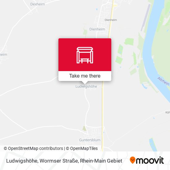 Ludwigshöhe, Wormser Straße map