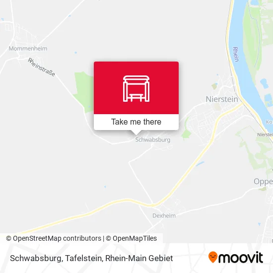 Карта Schwabsburg, Tafelstein