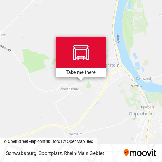 Карта Schwabsburg, Sportplatz