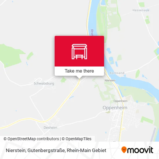 Карта Nierstein, Gutenbergstraße