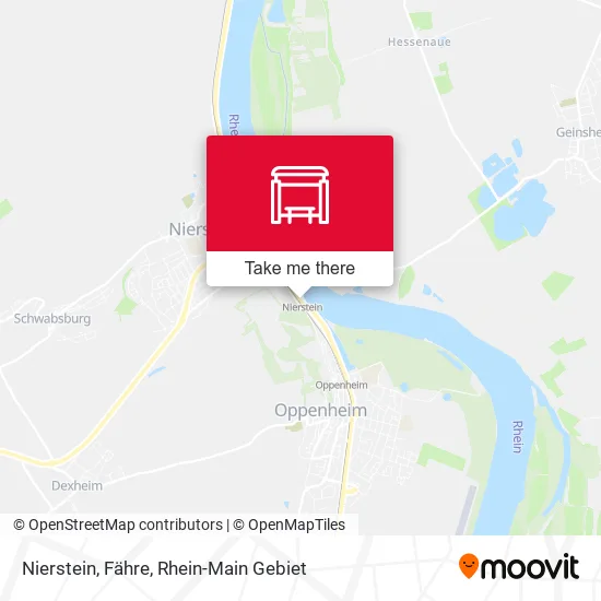 Карта Nierstein, Fähre