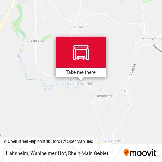 Карта Hahnheim, Wahlheimer Hof